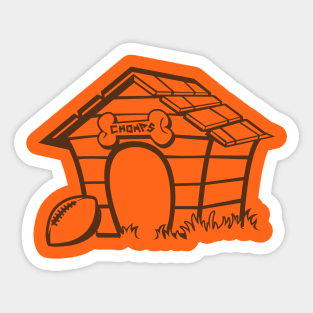 BROWNS DOG HOUSE Sticker